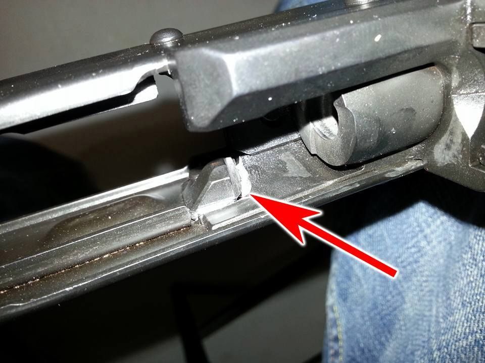 Looks like cast trunnion failures are starting to show...